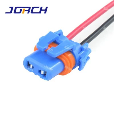 2 pinna sjálfvirkt vatnsheldur riðstraumsvírtengi Bílllampatengi Bifreiðar HID Xenon stinga DJ9005